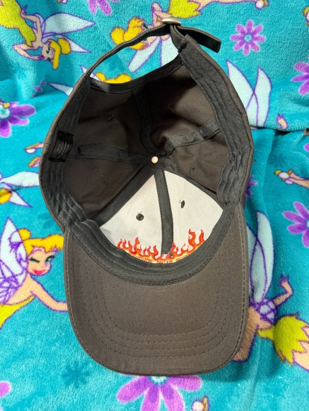 “This is fine” meme Cap with Flame Embroidery